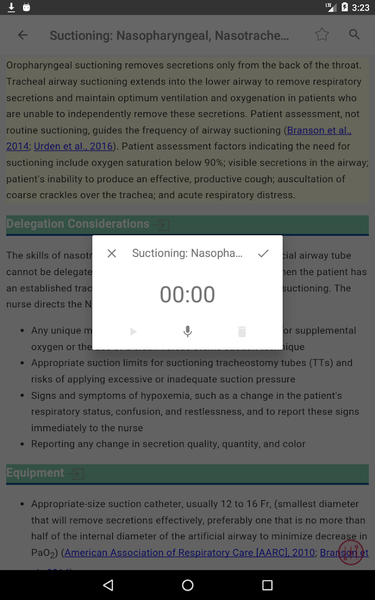 Nursing Skills & Procedures - Image screenshot of android app