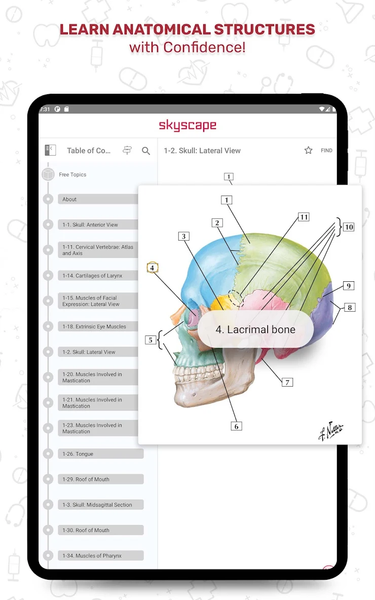 Netter's Anatomy Flash Cards - عکس برنامه موبایلی اندروید
