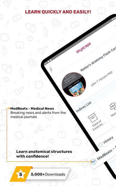 Netter's Anatomy Flash Cards - عکس برنامه موبایلی اندروید