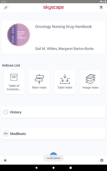 Oncology Nursing Drug Handbook - عکس برنامه موبایلی اندروید