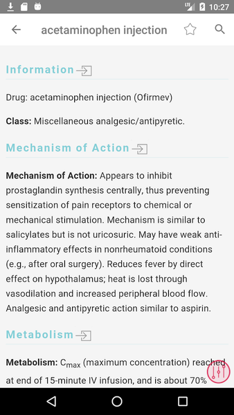 Oncology Nursing Drug Handbook - عکس برنامه موبایلی اندروید