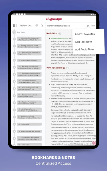 Pharmacotherapy Handbook - Image screenshot of android app