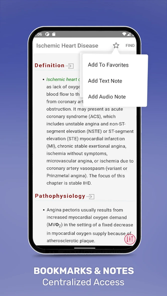 Pharmacotherapy Handbook - Image screenshot of android app