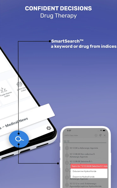 Pharmacotherapy Handbook - Image screenshot of android app