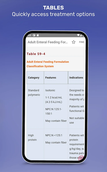 Pharmacotherapy Handbook - Image screenshot of android app