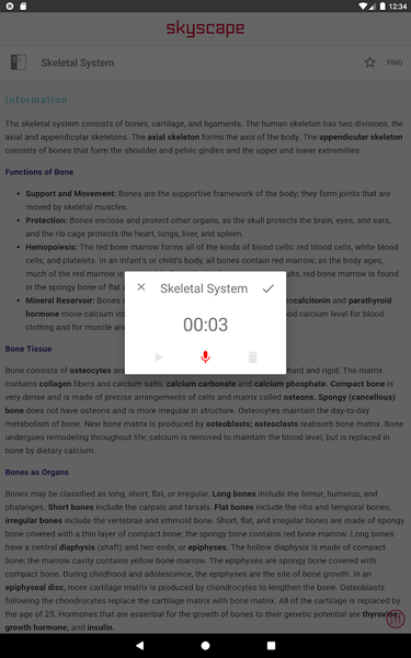 Pocket Anatomy and Physiology - Image screenshot of android app