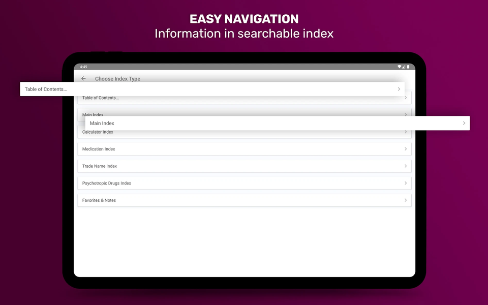 PsychNotes: Clinical Pkt Guide - عکس برنامه موبایلی اندروید