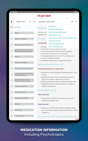 Psychiatric Nursing - Image screenshot of android app