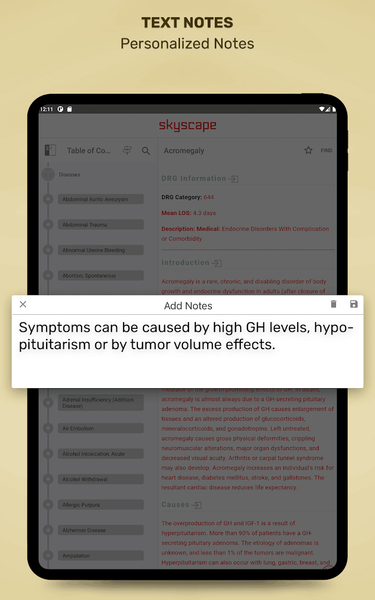 Diseases & Disorders: Nursing - Image screenshot of android app