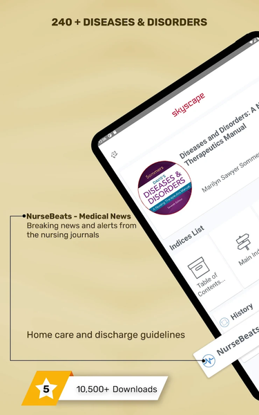 Diseases & Disorders: Nursing - Image screenshot of android app