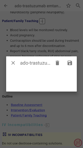 Saunders Nursing Drug Handbook - عکس برنامه موبایلی اندروید