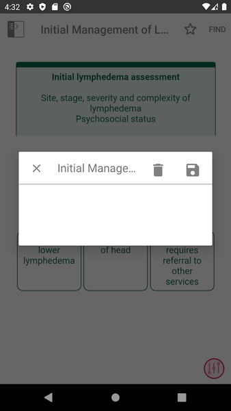 Product Guide Skin Wound Care - Image screenshot of android app