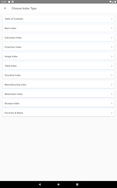 Product Guide Skin Wound Care - Image screenshot of android app