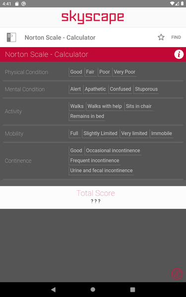 Product Guide Skin Wound Care - Image screenshot of android app