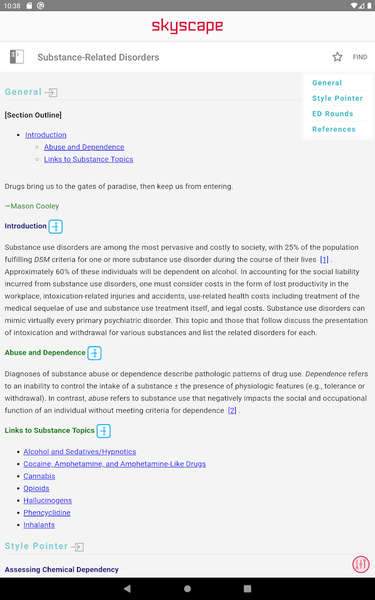 Washington Manual Psychiatry - عکس برنامه موبایلی اندروید