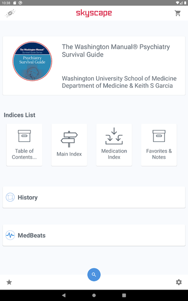 Washington Manual Psychiatry - عکس برنامه موبایلی اندروید