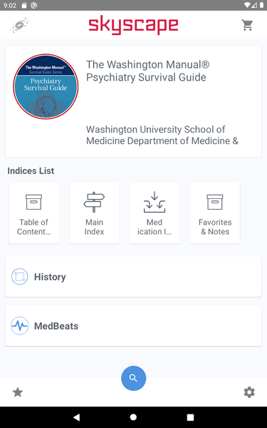 Washington Manual Psychiatry - عکس برنامه موبایلی اندروید