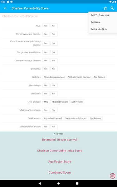 Harrison’s Manual Medicine App - Image screenshot of android app