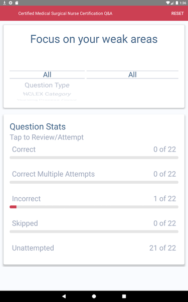Medical Surgical Nurse Cert Ex - Image screenshot of android app