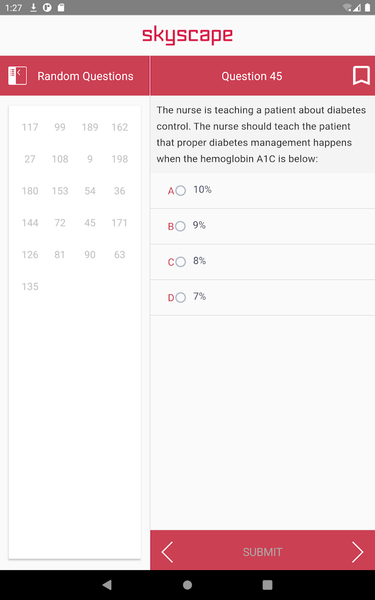 Medical Surgical Nurse Cert Ex - Image screenshot of android app