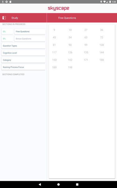 Medical Surgical Nurse Cert Ex - Image screenshot of android app