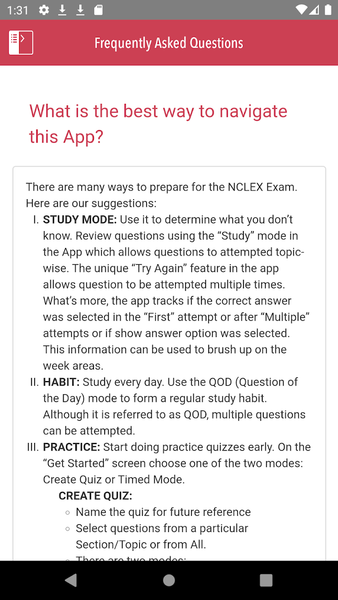 Medical Surgical Nurse Cert Ex - Image screenshot of android app