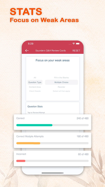 Saunders NCLEX PN Q&A LPN-LVN - Image screenshot of android app