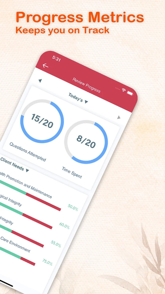 Saunders NCLEX PN Q&A LPN-LVN - Image screenshot of android app