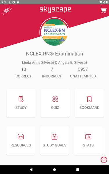 NCLEX RN Q&A Tutoring Saunders - عکس برنامه موبایلی اندروید