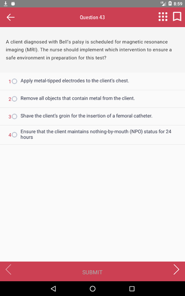 Saunders QA NCLEX PN Exam Prep - Image screenshot of android app