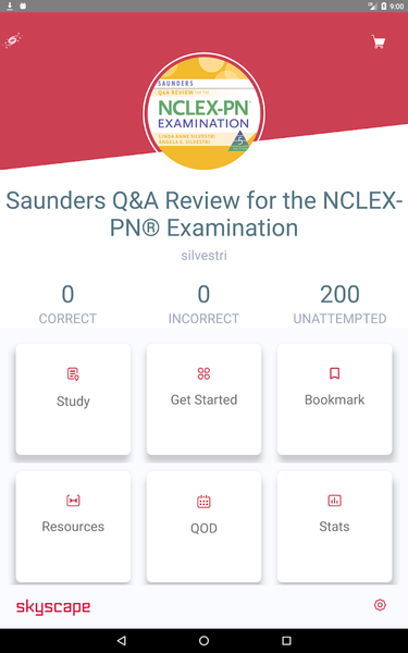 Saunders QA NCLEX PN Exam Prep - Image screenshot of android app
