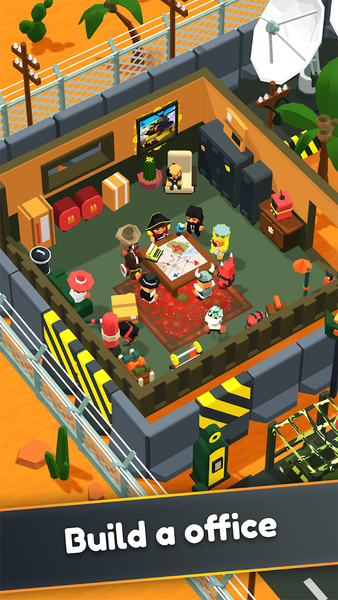 Army Store Tycoon: Idle Base - Gameplay image of android game