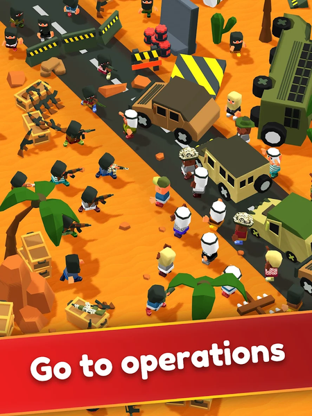 Army Store Tycoon: Idle Base - Gameplay image of android game