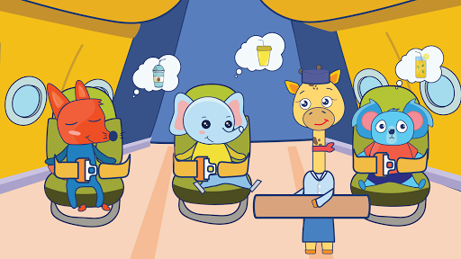 Airplane Game for Kids Airport - عکس برنامه موبایلی اندروید