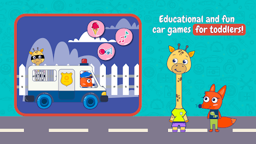 Car Games for Kids! Fun Racing - Gameplay image of android game