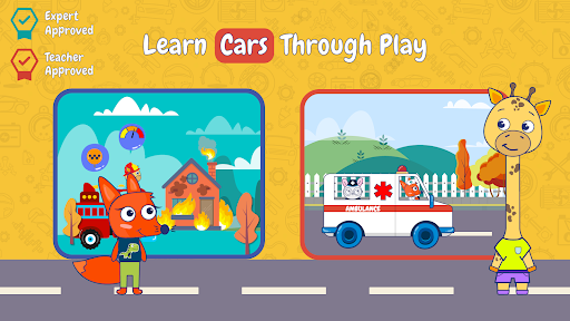 Car Games for Kids! Fun Racing - عکس بازی موبایلی اندروید