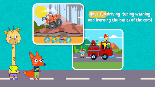 Car Games for Kids! Fun Racing - Gameplay image of android game