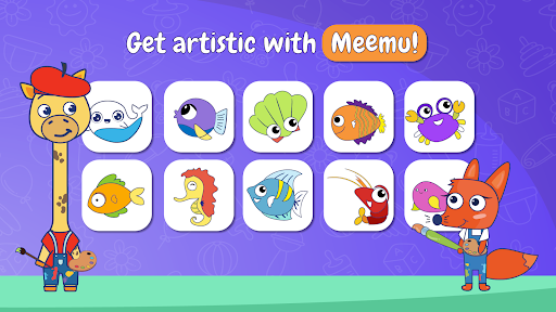 Baby Coloring Games Painting - عکس برنامه موبایلی اندروید