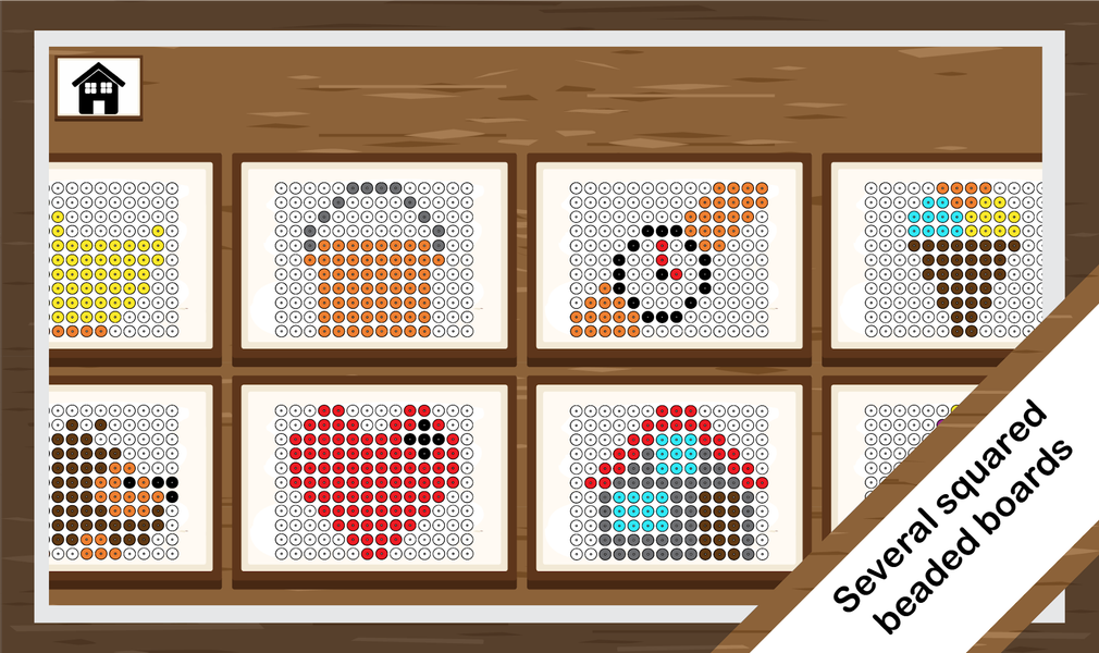 Beaded board - Gameplay image of android game