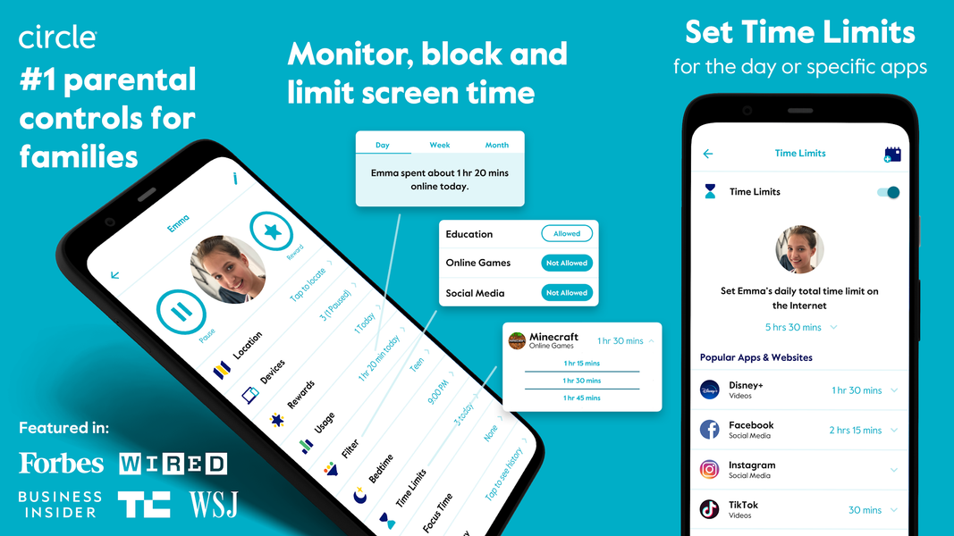 Circle Parental Controls App - عکس برنامه موبایلی اندروید