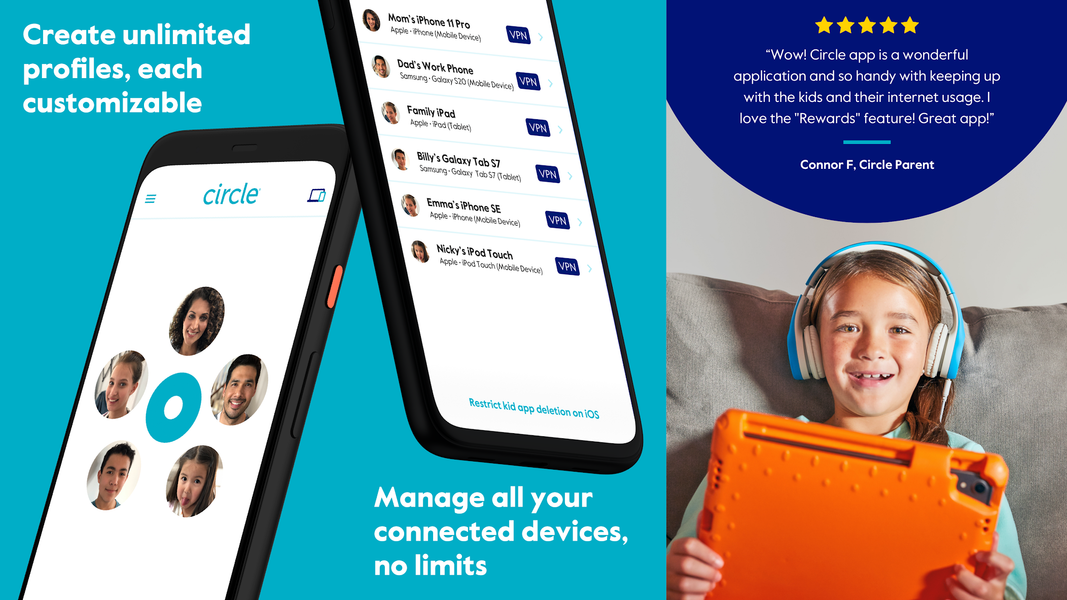 Circle Parental Controls App - عکس برنامه موبایلی اندروید