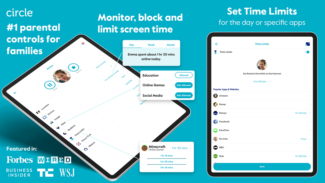 Circle Parental Controls App - عکس برنامه موبایلی اندروید