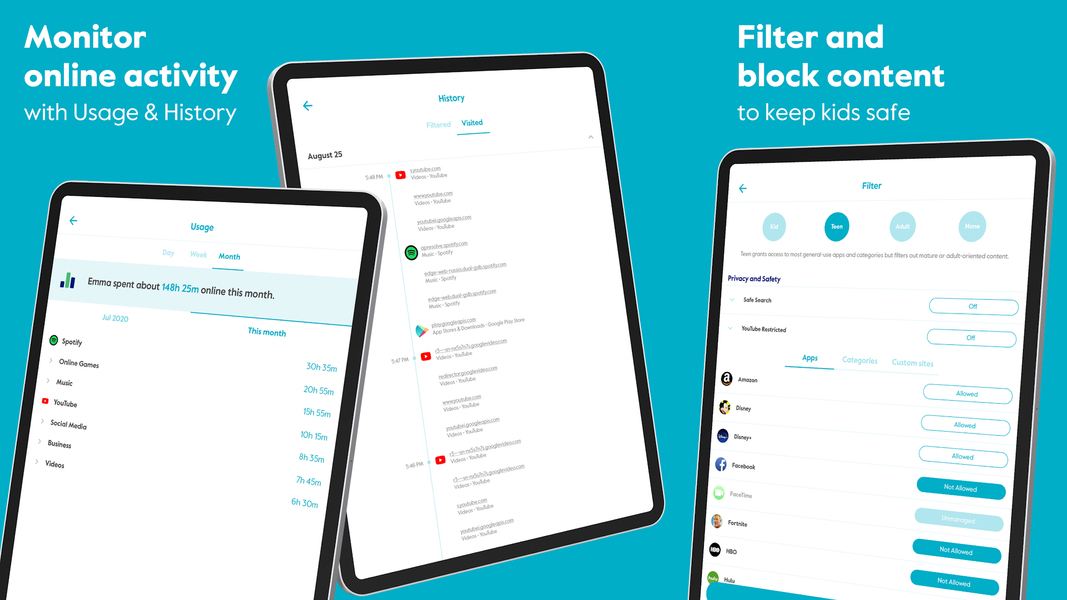 Circle Parental Controls App - عکس برنامه موبایلی اندروید