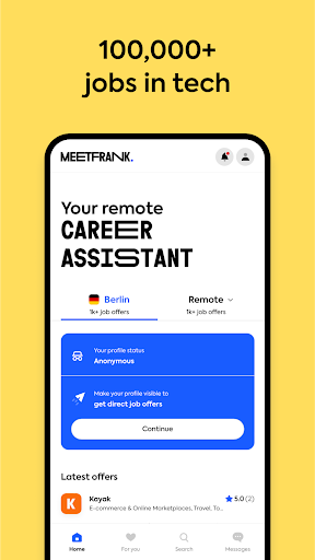 MeetFrank - Image screenshot of android app