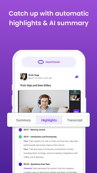 AI Transcribe. Speech to Text - Image screenshot of android app
