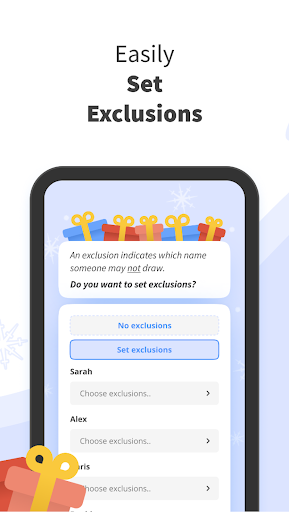 drawnames | Secret Santa app - Image screenshot of android app