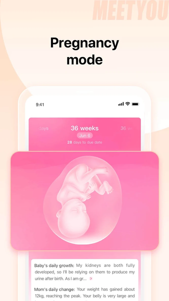 MeetYou - Period Tracker - Image screenshot of android app