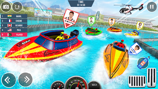 Jet Ski Speed Boat Stunts Race - عکس بازی موبایلی اندروید