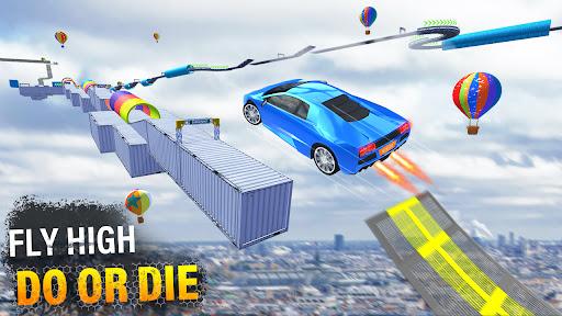 Impossible Car Stunt Game 3D - Gameplay image of android game