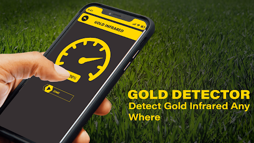 Gold Detector app with Sound - Image screenshot of android app